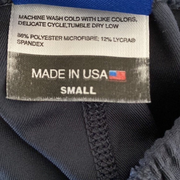 Irideon Kids Power Issential Knee Patch Tights in Navy, Size Small - Picture 9 of 9